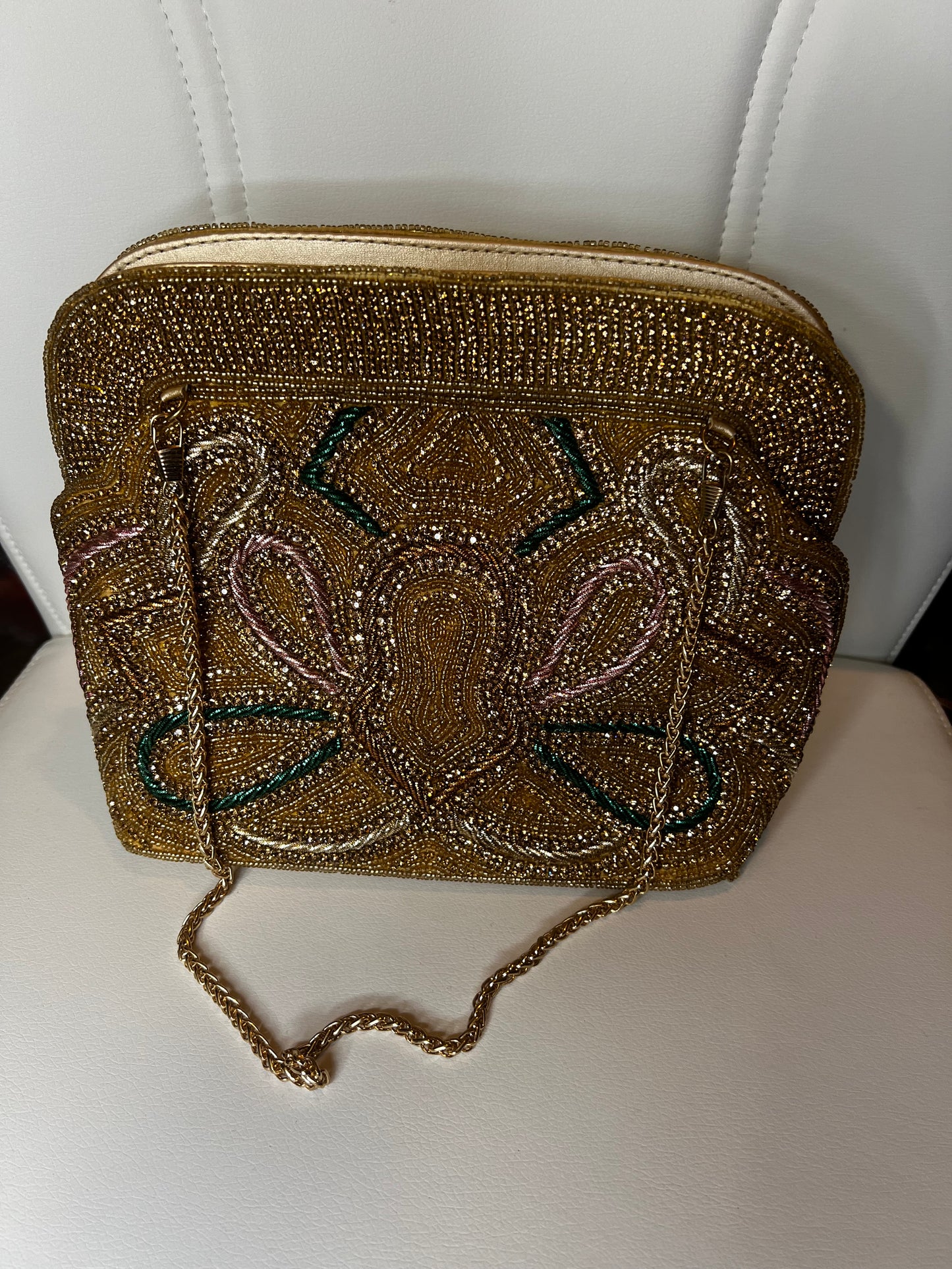 Dazzle beaded fashion bag