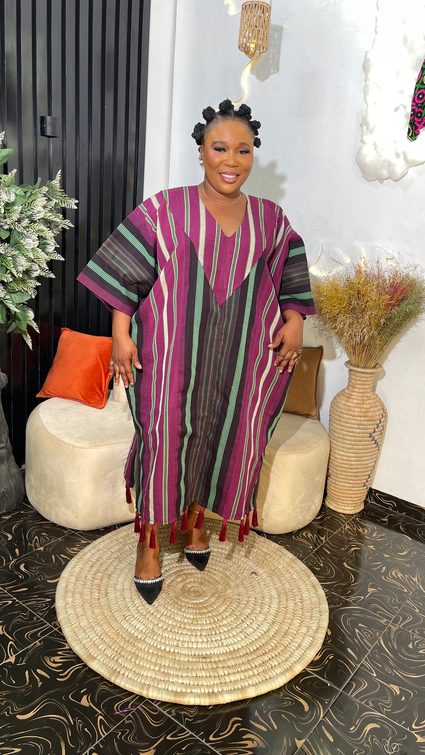 Aduni Aso Oke Danshiki Dress