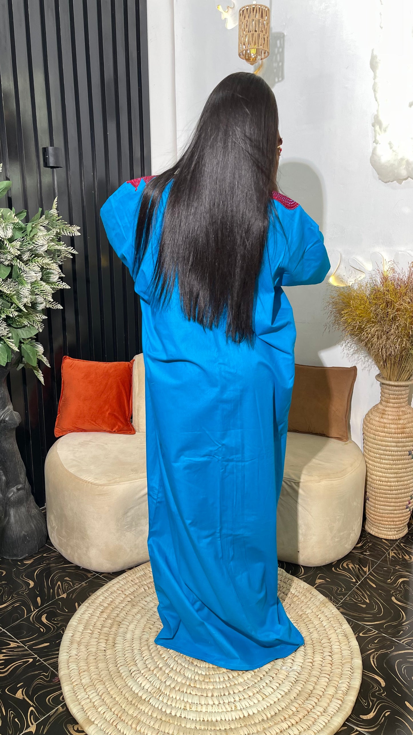 Abeo Elegant kaftan dress with embroidery