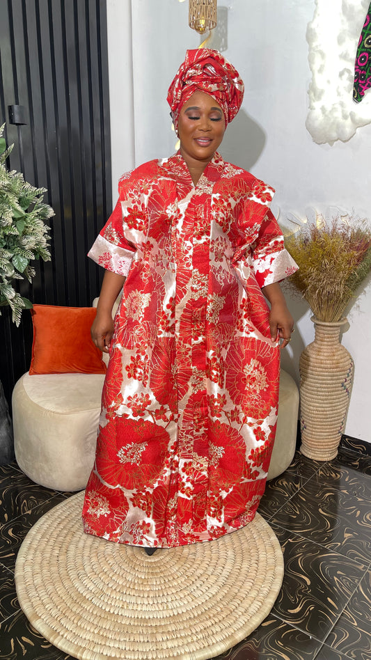 Dami Elegant Damask bubu dress