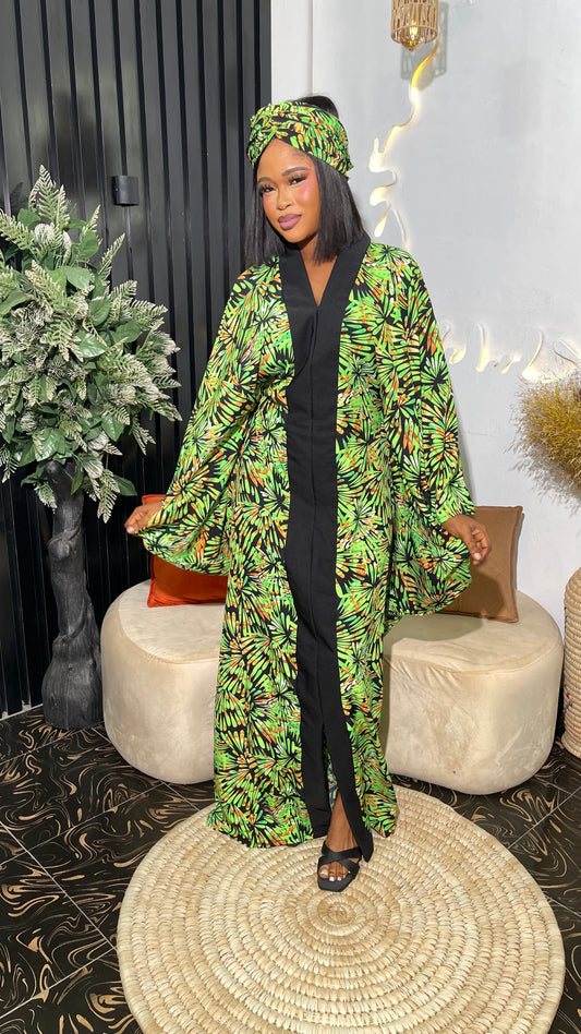 Arike Crepe stylish bubu dress