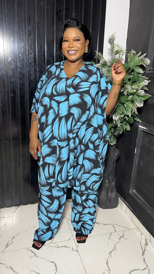 HD pant with long blouse