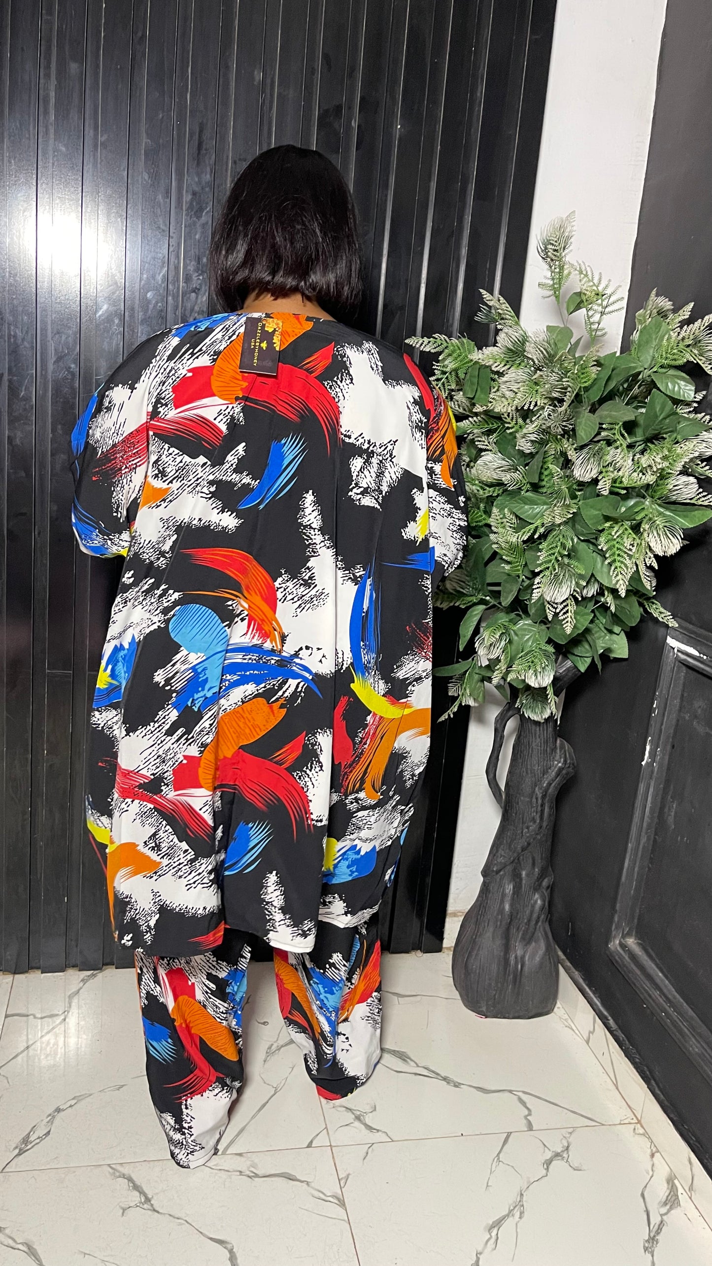 HD pant with long blouse