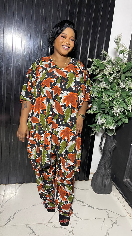 HD pant with long blouse