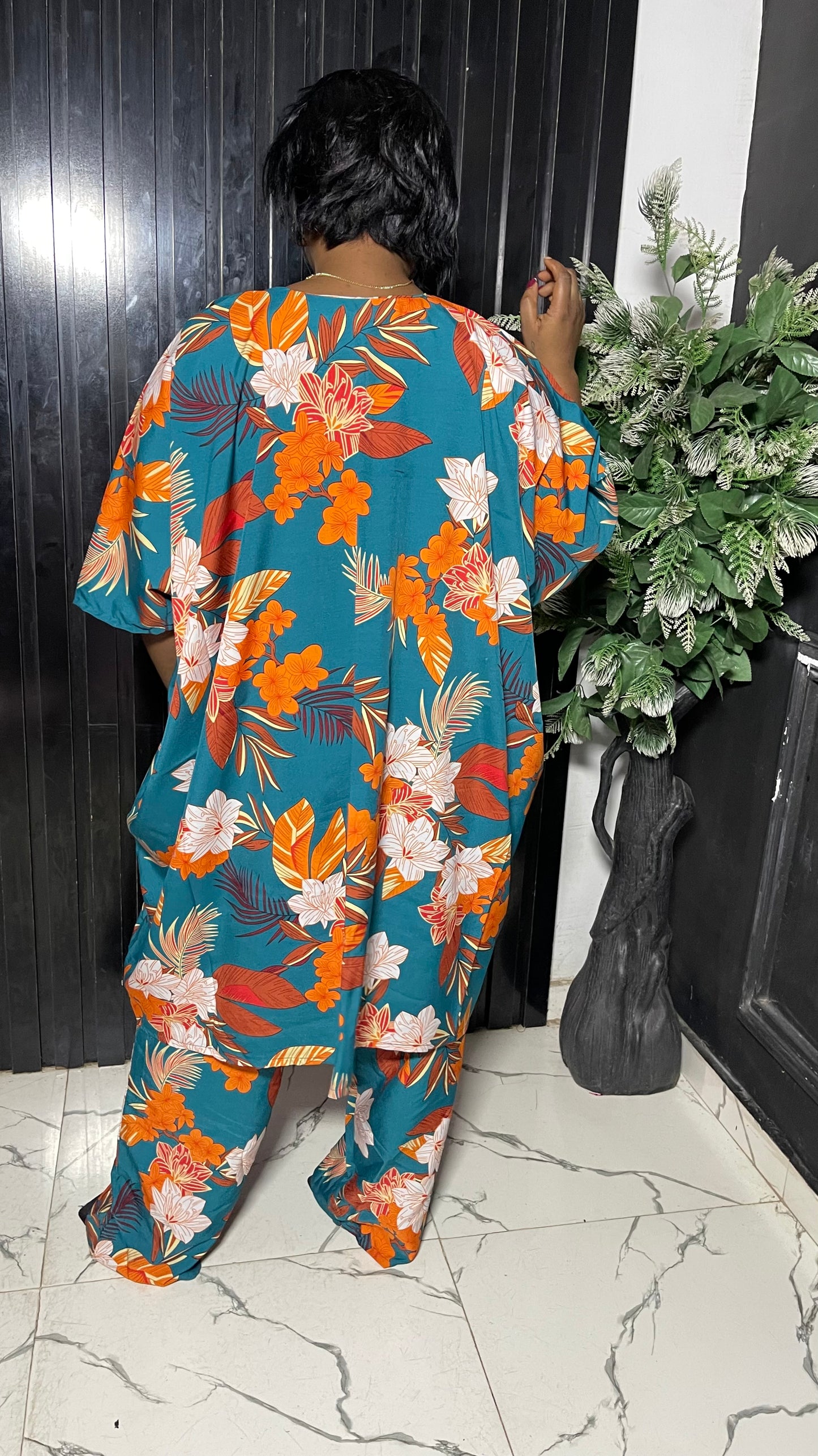 HD pant with long blouse