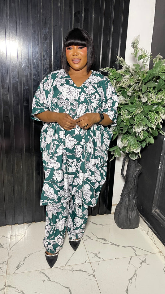 HD pant with long blouse