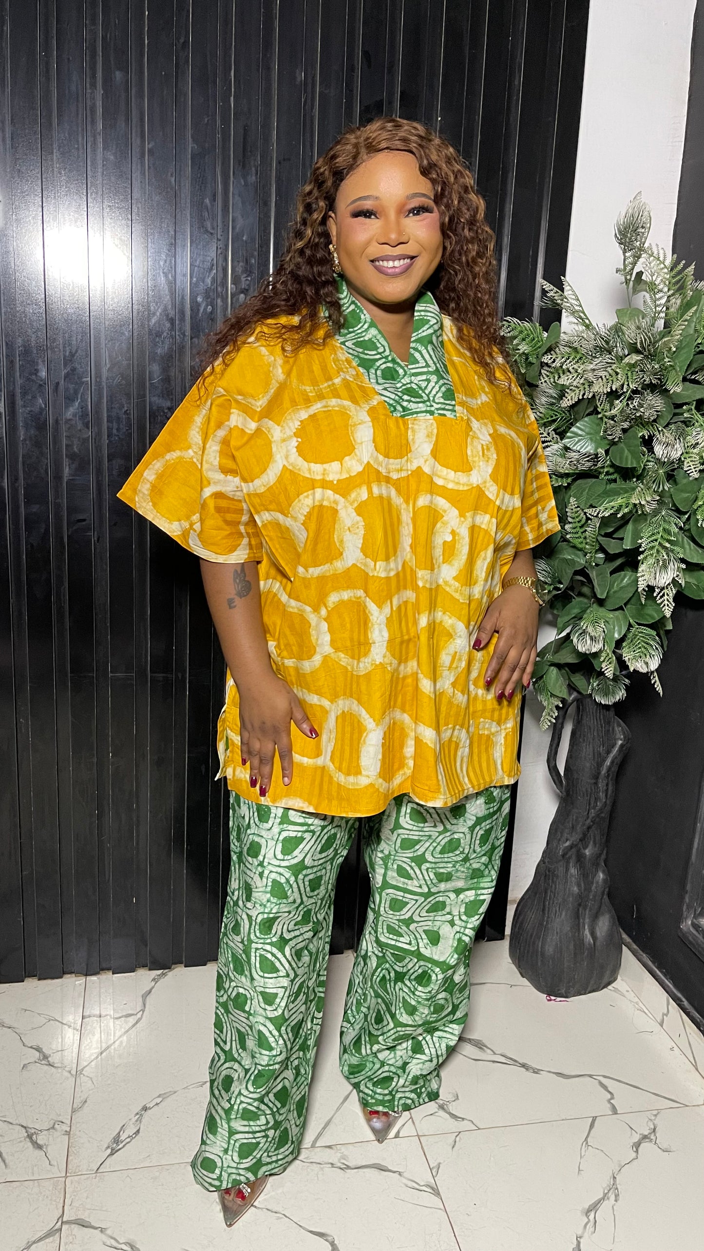 Morayo Tie-dye pant & top