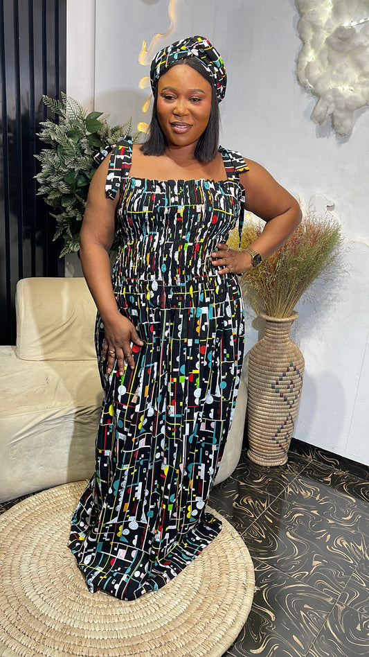 Aminat Quality Ankara maxi dress