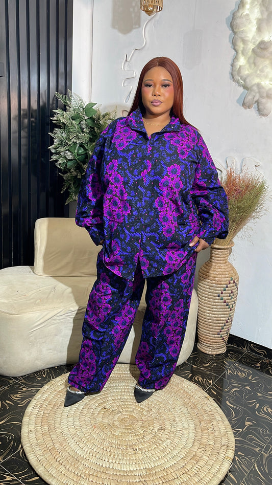 Eva Ankara African Shirt & Pant